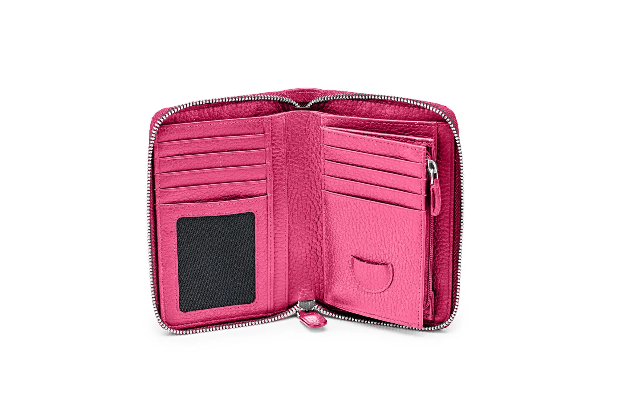 keineschwester-taschen-tragbar-leder-silber-JANNE-pink-genarbt-B