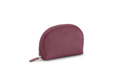 Anke - pflaume | silber | genarbt