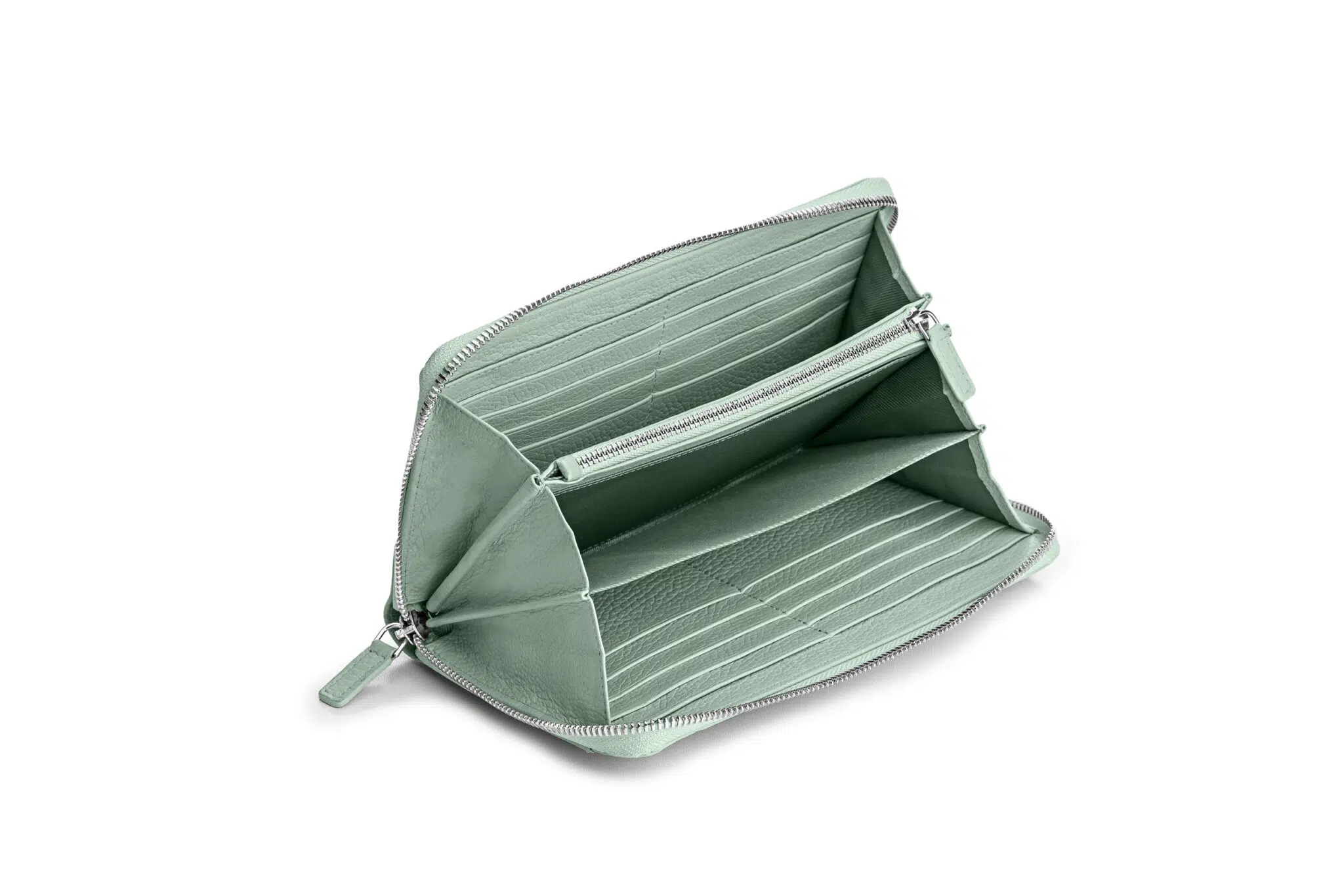 KEINESCHWESTER-okka-soft-mint-genarbt-silber-C