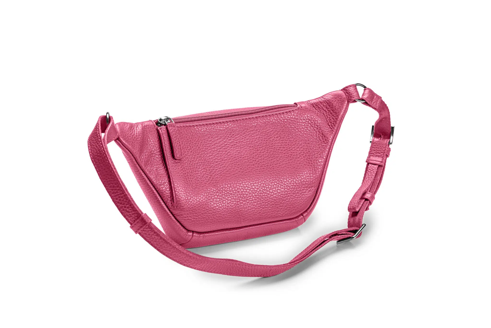 KEINESCHWESTER-KIM-pink-genarbt-silber-B