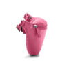 KEINESCHWESTER-KIM-pink-genarbt-silber-C