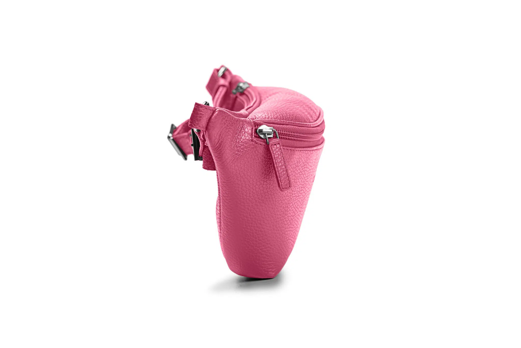 KEINESCHWESTER-KIM-pink-genarbt-silber-C