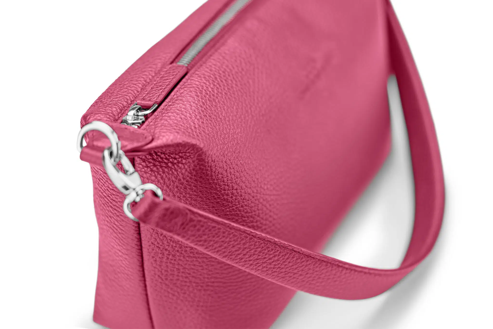 KEINESCHWESTER-IDA-pink-genarbt-silber-B