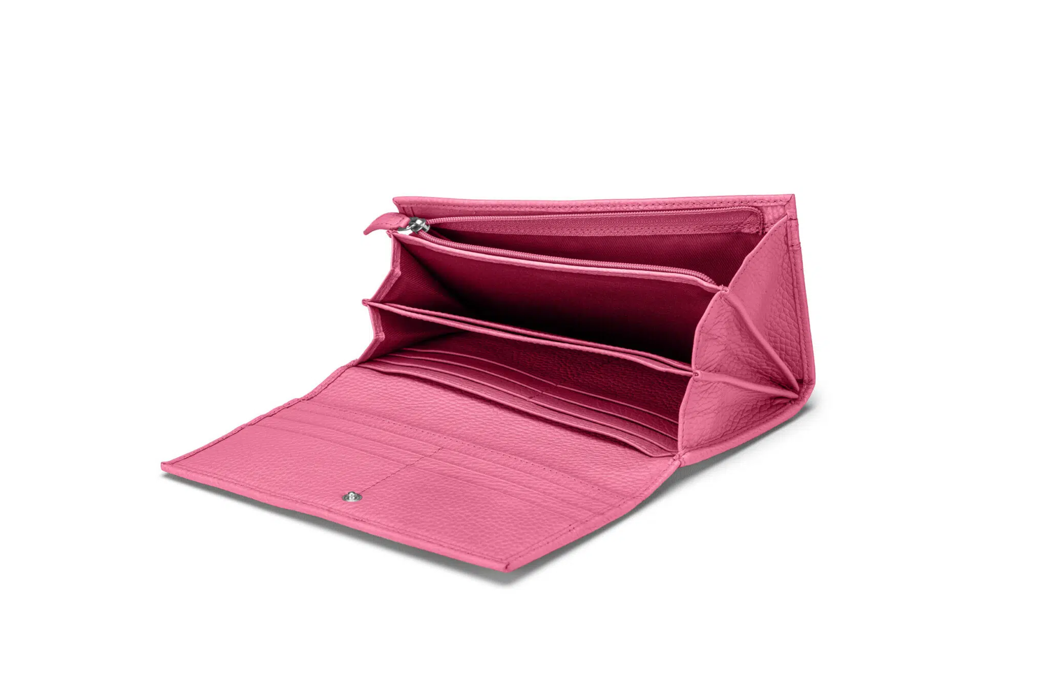 KEINESCHWESTER-JYTTE-pink-genarbt-silber-D