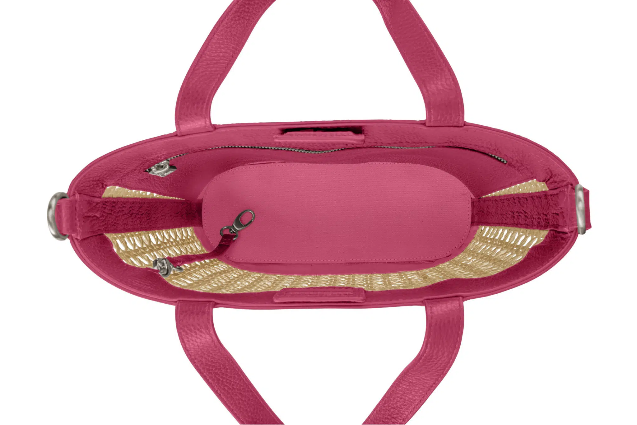 KEINESCHWESTER-CLEO-pink-genarbt-silber-F