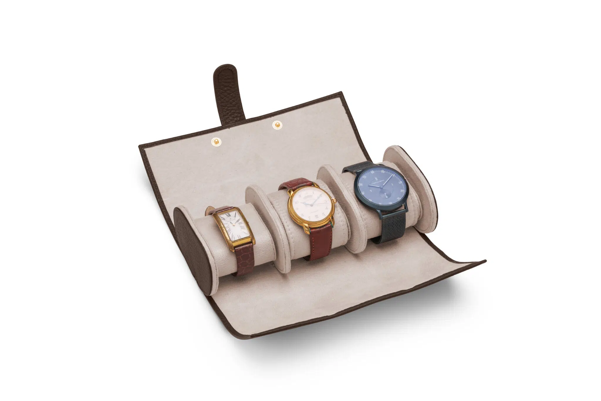 KEINESCHWESTER-UHRENBOX-3ER-dunkelbraun-genarbt-gold_D