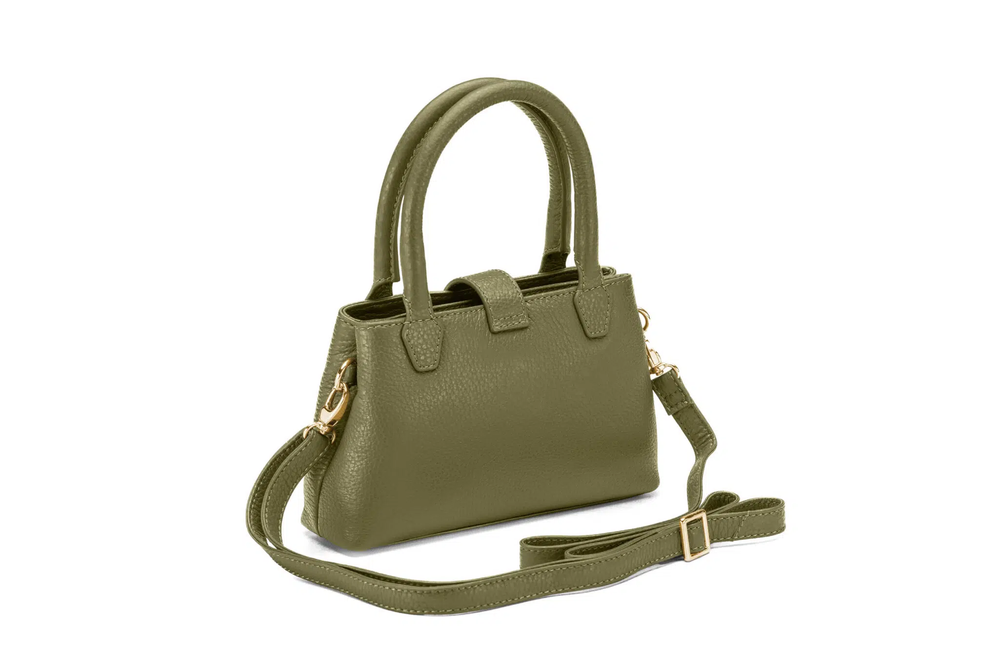 KEINESCHWESTER-FIA-oliv-genarbt-gold-B