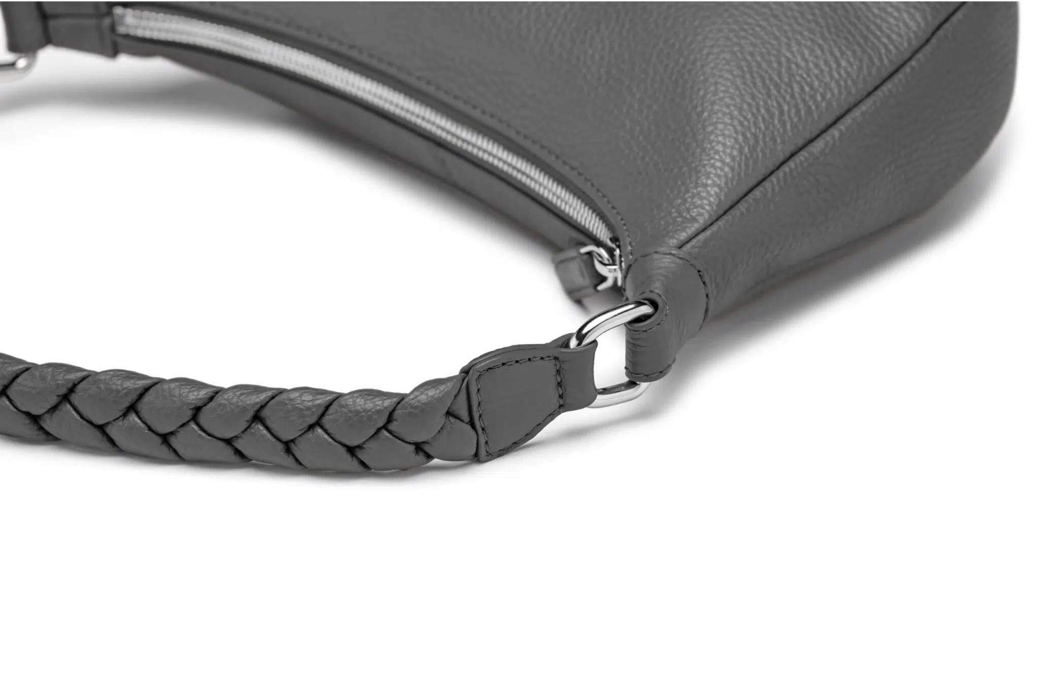 KEINESCHWESTER-MINI-EBBA-dunkelgrau-silber-genarbt-C