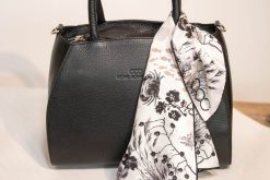 Seidentuch nordisch klein schwarz