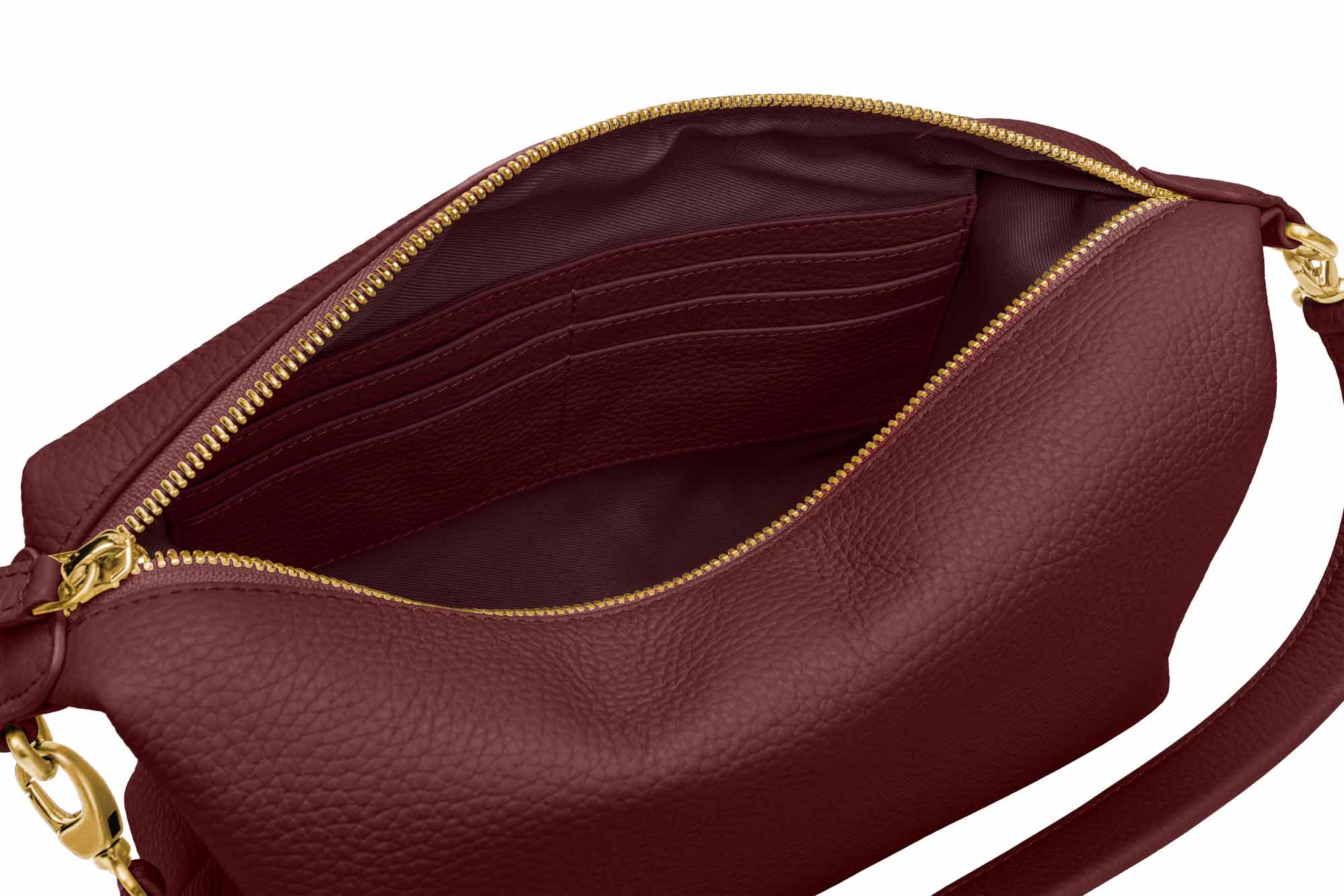 KEINESCHWESTER IDA Bordeux Genarbt Gold F