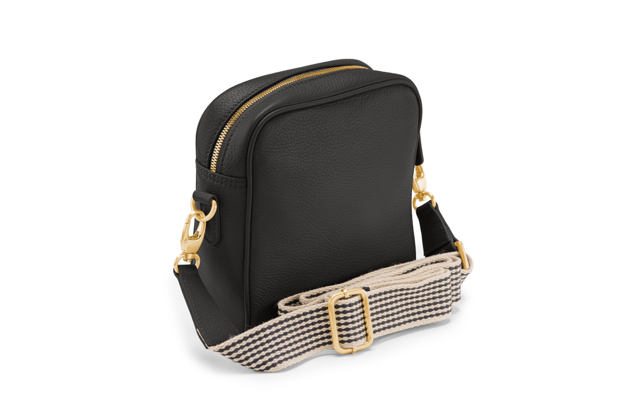 KEINESCHWESTER BO Schwarz Genarbt Gold D