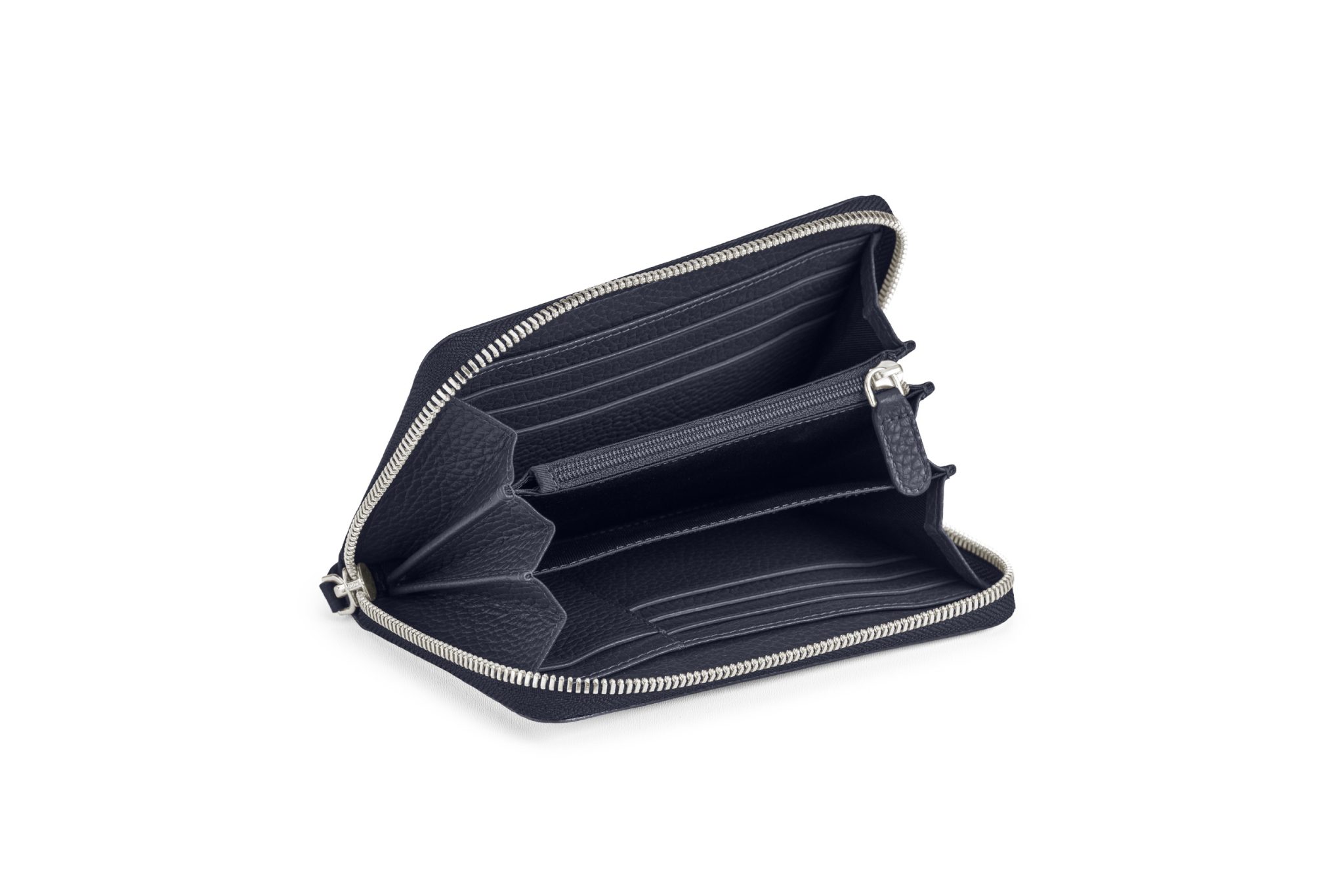 KEINESCHWESTER JELKE Nachtblau Genarbt Silber C