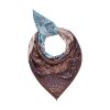 Paisley Blau Braun Gebunden