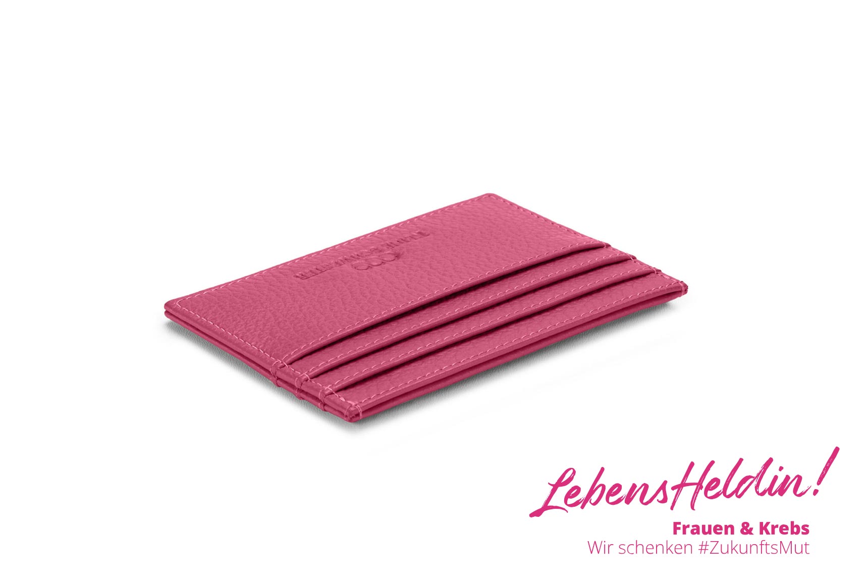 Lebensheldin Pink Kartenetui