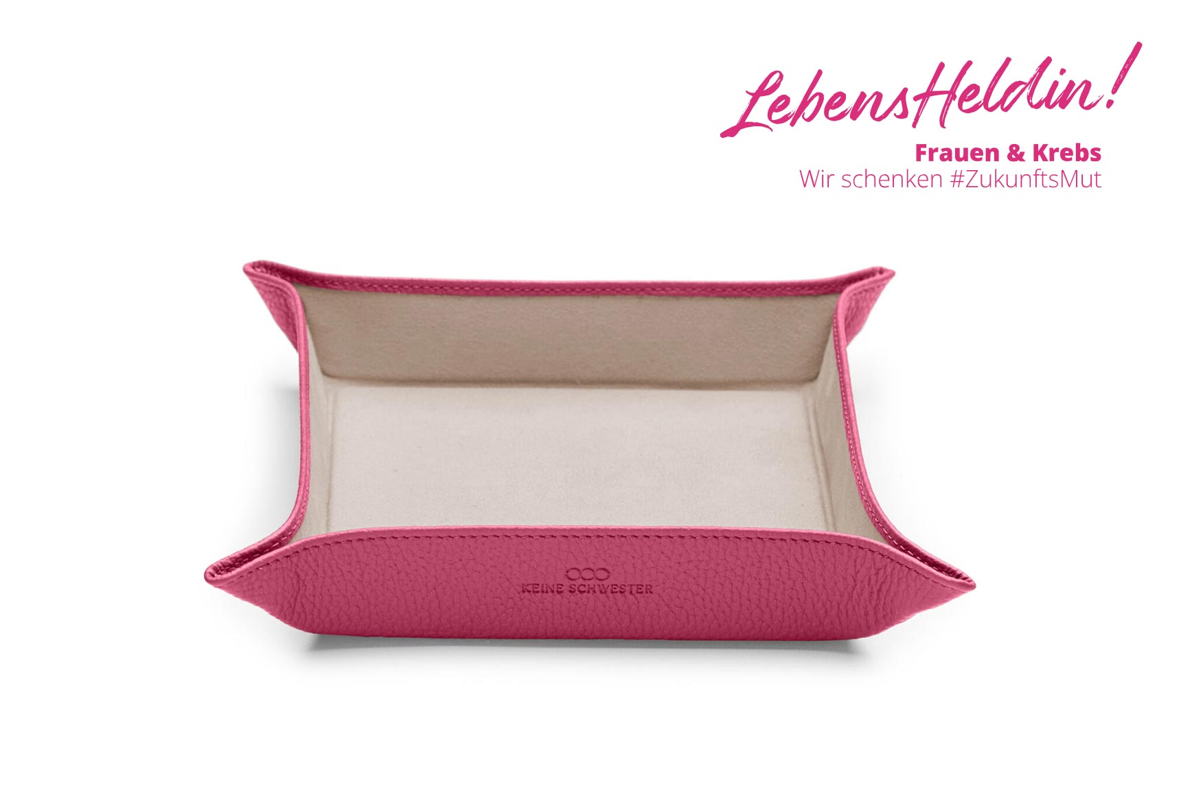 Lebensheldin Pink Taschenentleerer Klein