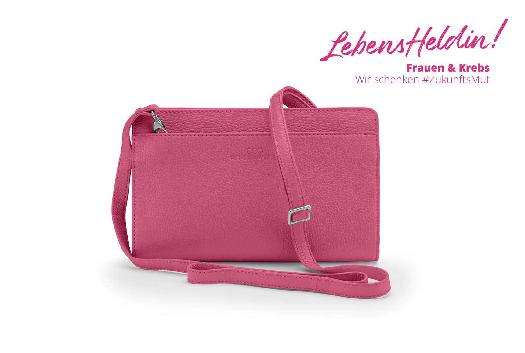 Lebensheldin Pink Tragbar XL Neu
